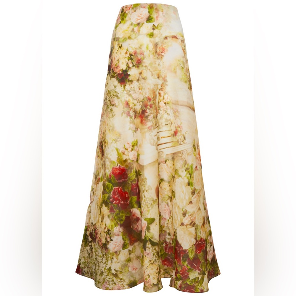 ZIMMERMANN Luminosity Silk Organza Maxi Skirt